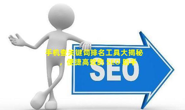 手机查关键词排名工具大揭秘，便捷高效的 SEO 助手